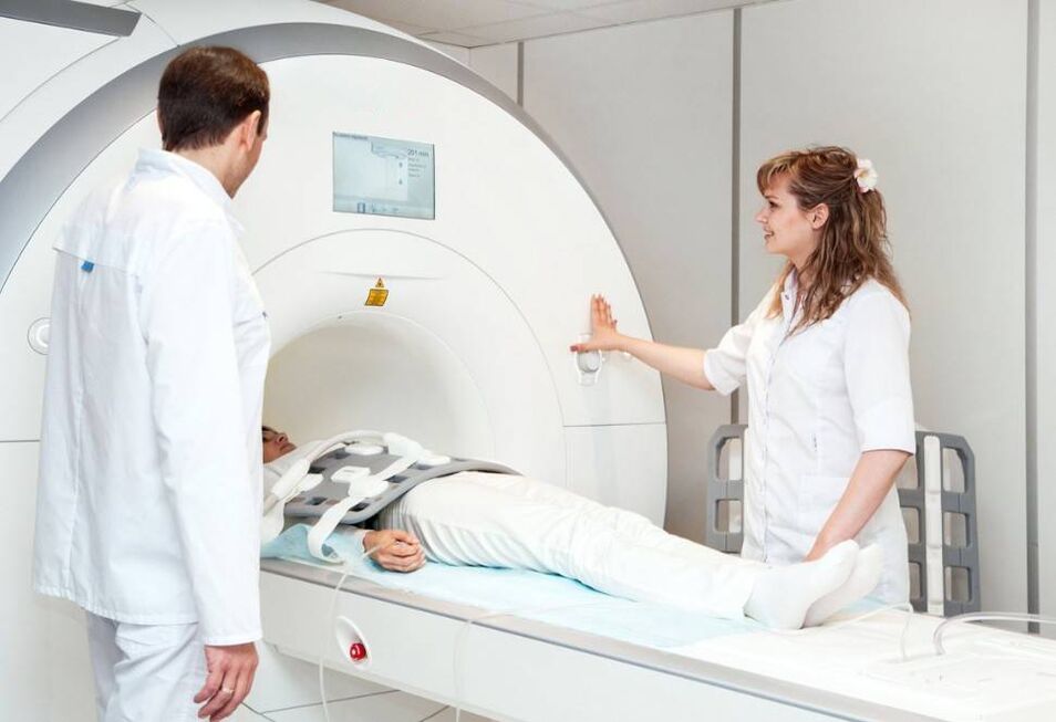 MRI σπονδυλικής στήλης για ενημερωτική διάγνωση οστεοχονδρωσίας